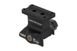 Geissele Automatics Super Precision Trijicon MRO red dot mount in black puts the optic at 1.93" center height.